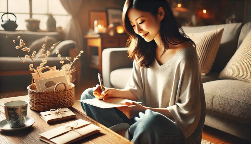 親戚堅苦しくないお礼状の書き方 お歳暮 お中元 お礼状 例文 個人