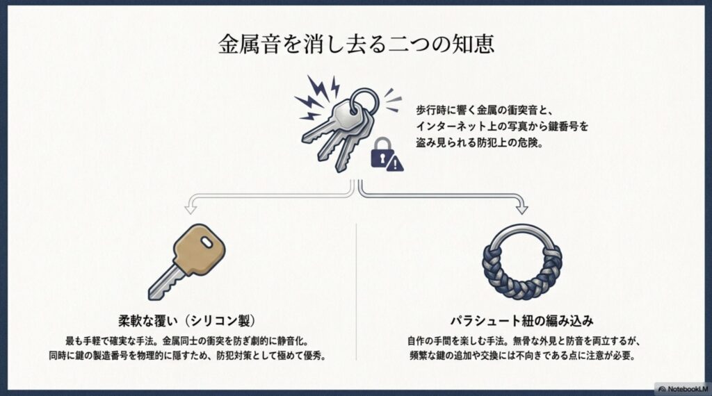 性別による古い規則は形骸化しており、唯一の基準は「利き手と生活の動線」であること、右利きであれば右側への装着が最も自然で負担がないことを説明する人間工学に基づいたスライド。